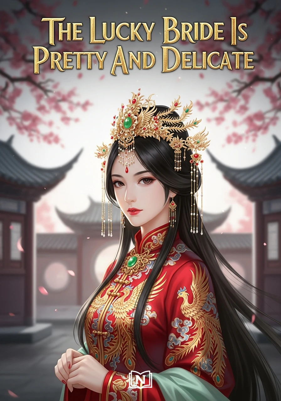 The Lucky Bride Is Pretty And Delicate